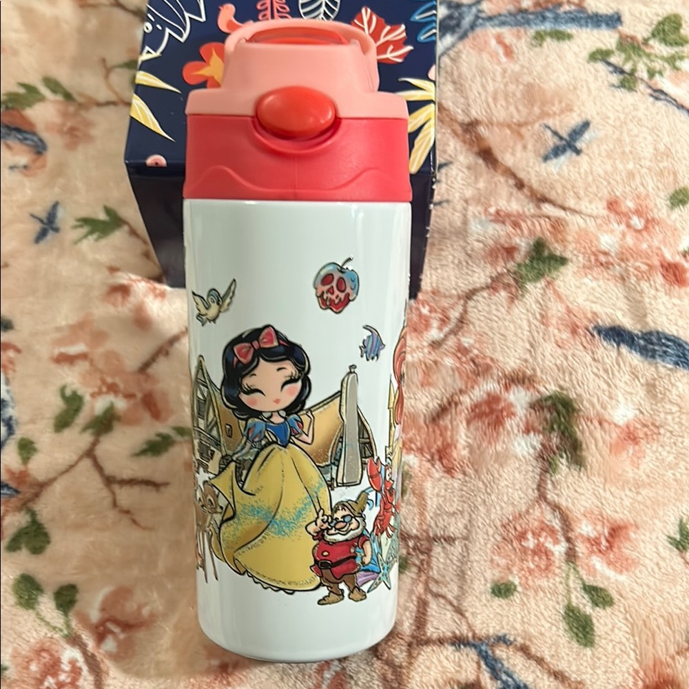 12oz Disney Theme Princess Thermos. Handcrafted